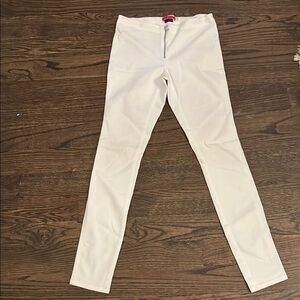 Alice + Olivia White Skinny Stretchy Pants Sz 4